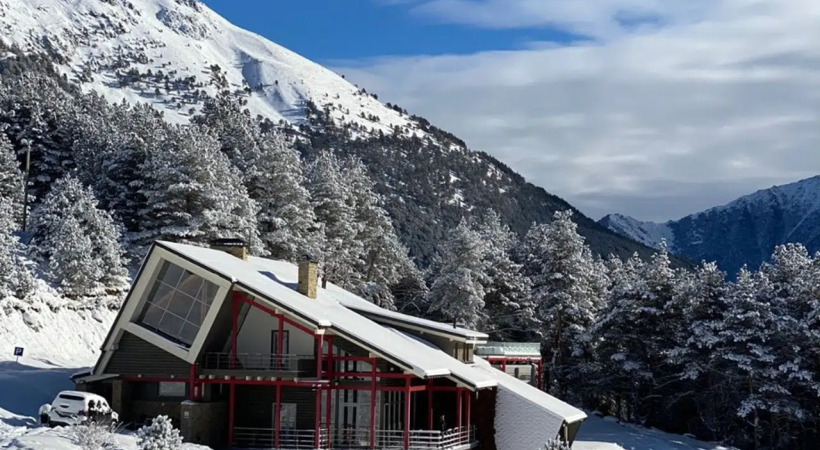 Гостевой дом на высоте 1950 метров. Фото: официальный сайт гостевого дома